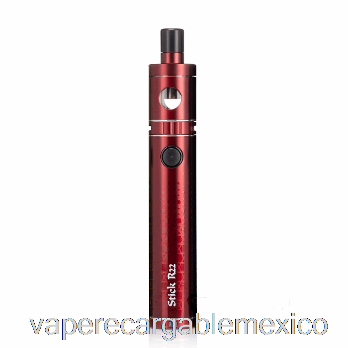Vape Recargable Smok Stick R22 40w Kit De Inicio Rojo Mate